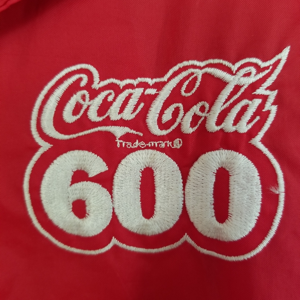 Vintage Hartwell Coca-Cola 600 wind breaker